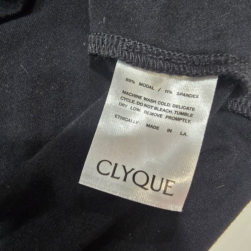 CLYQUE Emily Top in Black - Picture 6 of 10